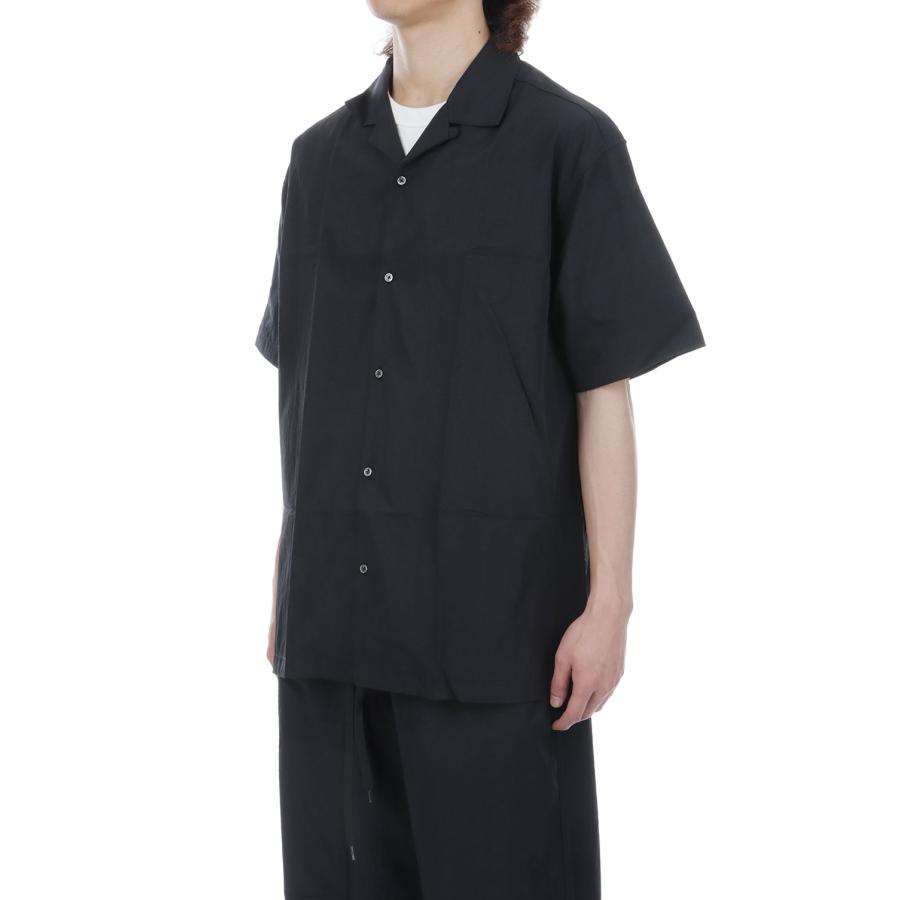 Open Collar Shirt - BLACK (SHL26SS008) SHELTECH(シェルテック) |  | 03