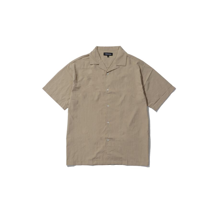 Open Collar Shirt - BEIGE (SHL26SS008) SHELTECH(シェルテック) | 