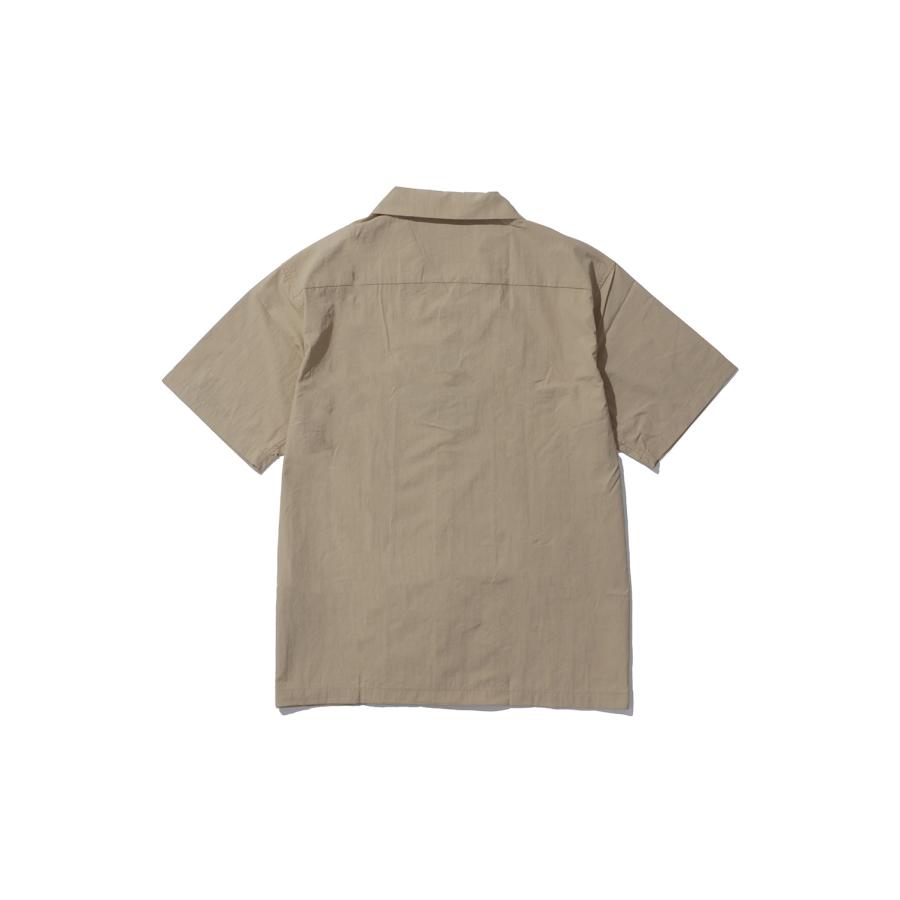 Open Collar Shirt - BEIGE (SHL26SS008) SHELTECH(シェルテック) |  | 01