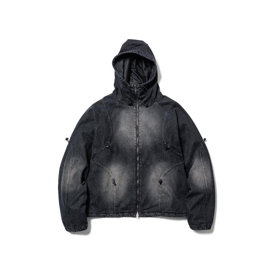 CPG CURVE CORD DENIM JACKET - BLACK (26SS-CPG-05 / FS1925) F-LAGSTUF-F(フラグスタフ) | 