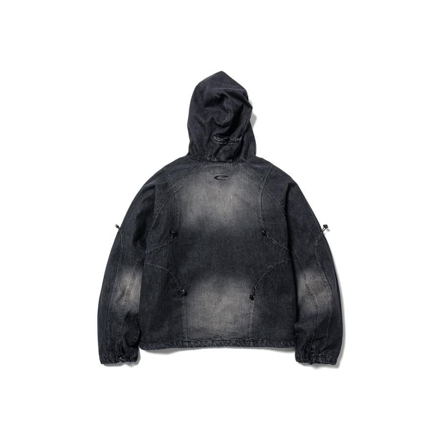 CPG CURVE CORD DENIM JACKET - BLACK (26SS-CPG-05 / FS1925) F-LAGSTUF-F(フラグスタフ) |  | 01