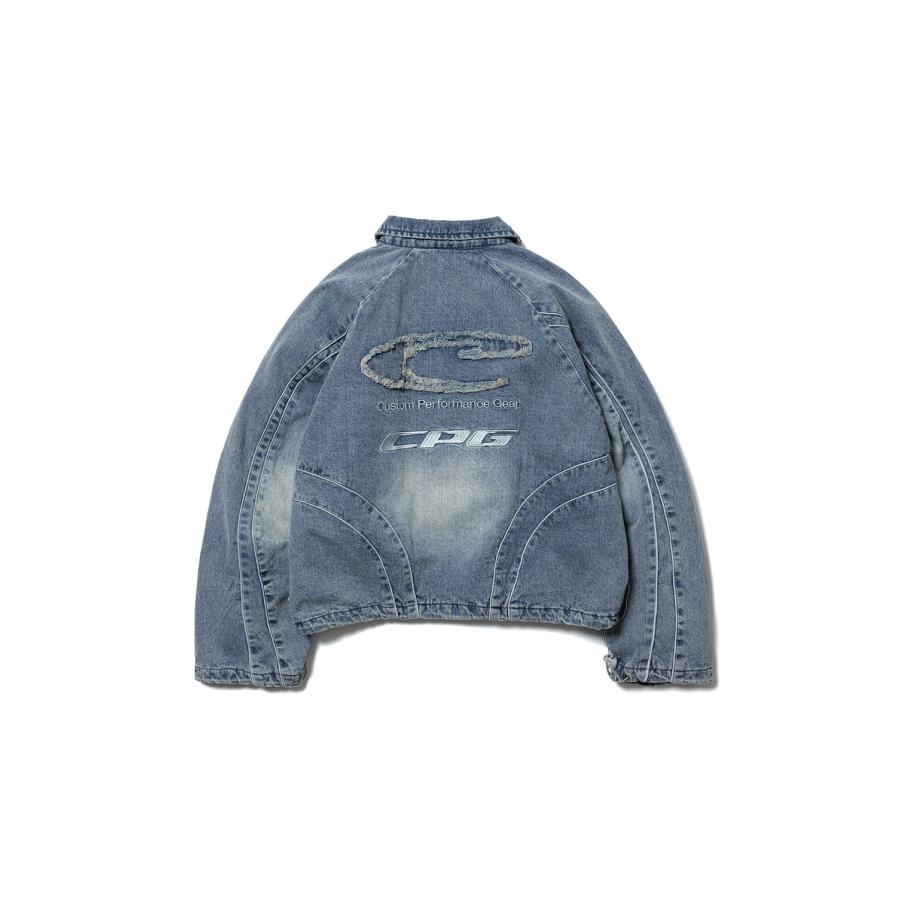 CPG ZIP DENIM JACKET - BLUE (26SS-CPG-06 / FS1926) F-LAGSTUF-F(フラグスタフ) |  | 01