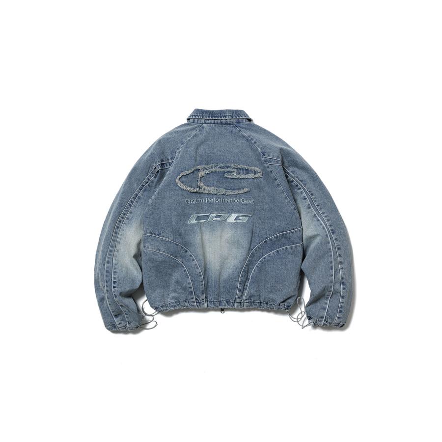 CPG ZIP DENIM JACKET - BLUE (26SS-CPG-06 / FS1926) F-LAGSTUF-F(フラグスタフ) |  | 03