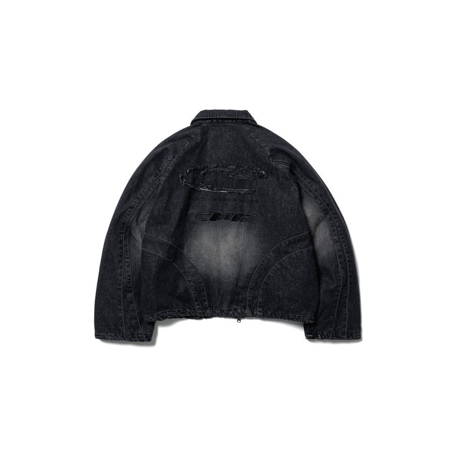 CPG ZIP DENIM JACKET - BLACK (26SS-CPG-06 / FS1926) F-LAGSTUF-F(フラグスタフ) |  | 01