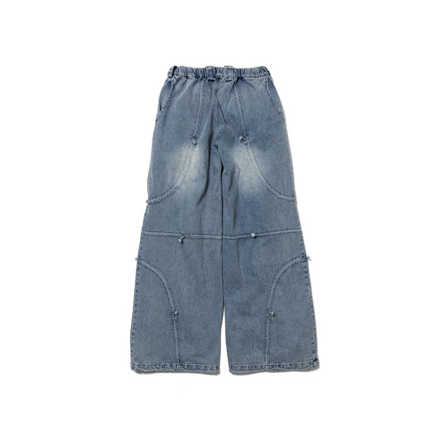 CPG CURVE CORD DENIM PANTS - BLUE (26SS-CPG-07 / FS2019) F-LAGSTUF-F(フラグスタフ) |  | 01