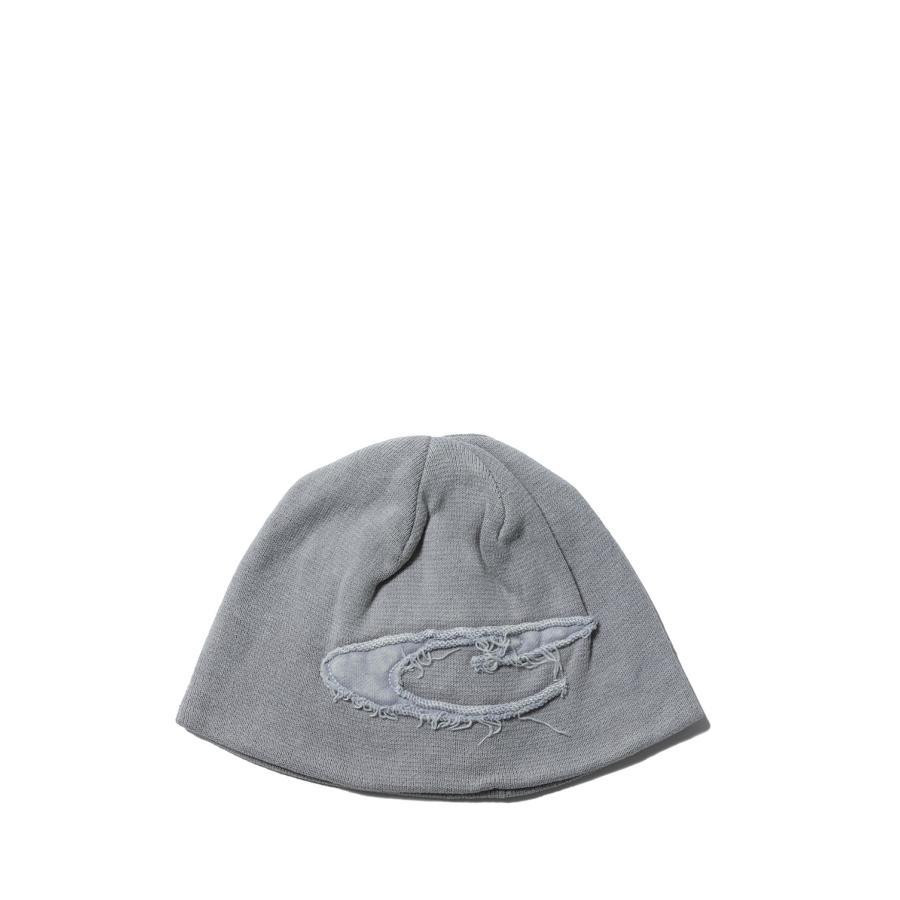 CPG WAPPEN KNIT DYE CAP - GRAY (26SS-CPG-15 / FS2021) F-LAGSTUF-F(フラグスタフ) | 