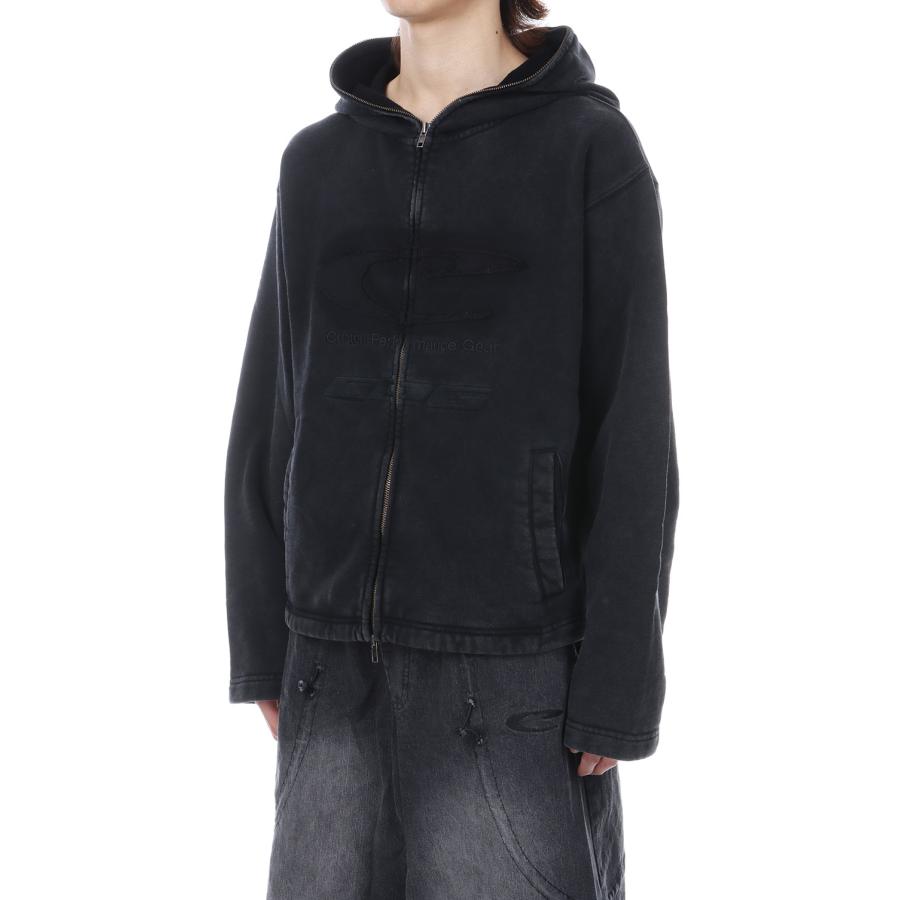 CPG FRT LOGO DYE ZIP HOODIE - BLACK (26SS-CPG-09 / FS2026) F-LAGSTUF-F(フラグスタフ) |  | 03