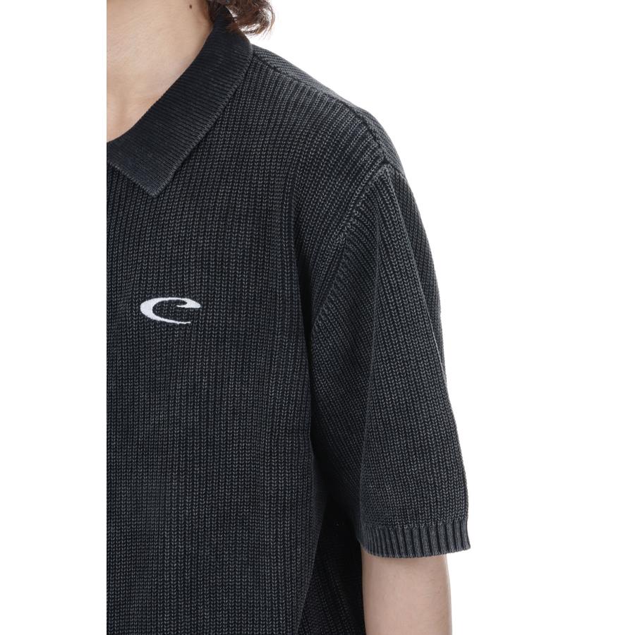 CPG FULL ZIP SS KNIT SHIRT - BLACK (26SS-CPG-10 / FS2025) F-LAGSTUF-F(フラグスタフ) |  | 06