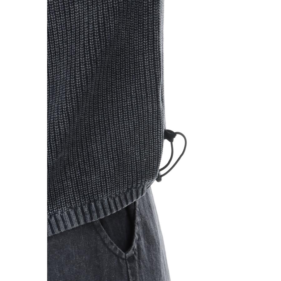 CPG FULL ZIP SS KNIT SHIRT - BLACK (26SS-CPG-10 / FS2025) F-LAGSTUF-F(フラグスタフ) |  | 07