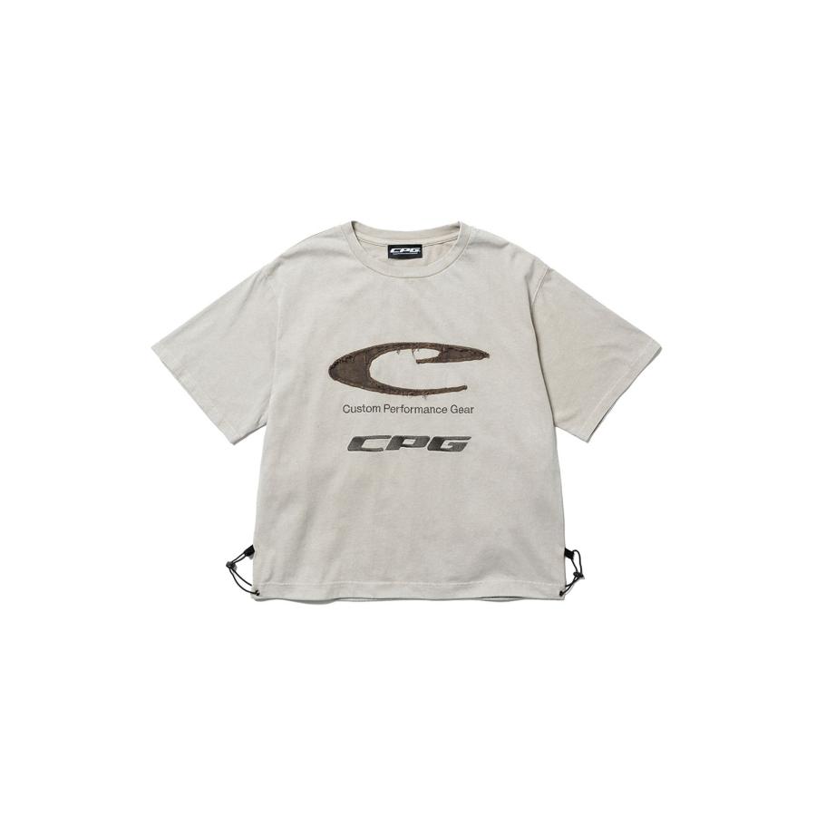 CPG FRT LOGO DYE TEE - GRAY (26SS-CPG-11 / FS2023) F-LAGSTUF-F(フラグスタフ) | 