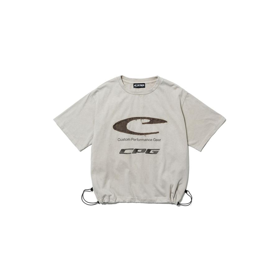 CPG FRT LOGO DYE TEE - GRAY (26SS-CPG-11 / FS2023) F-LAGSTUF-F(フラグスタフ) |  | 01