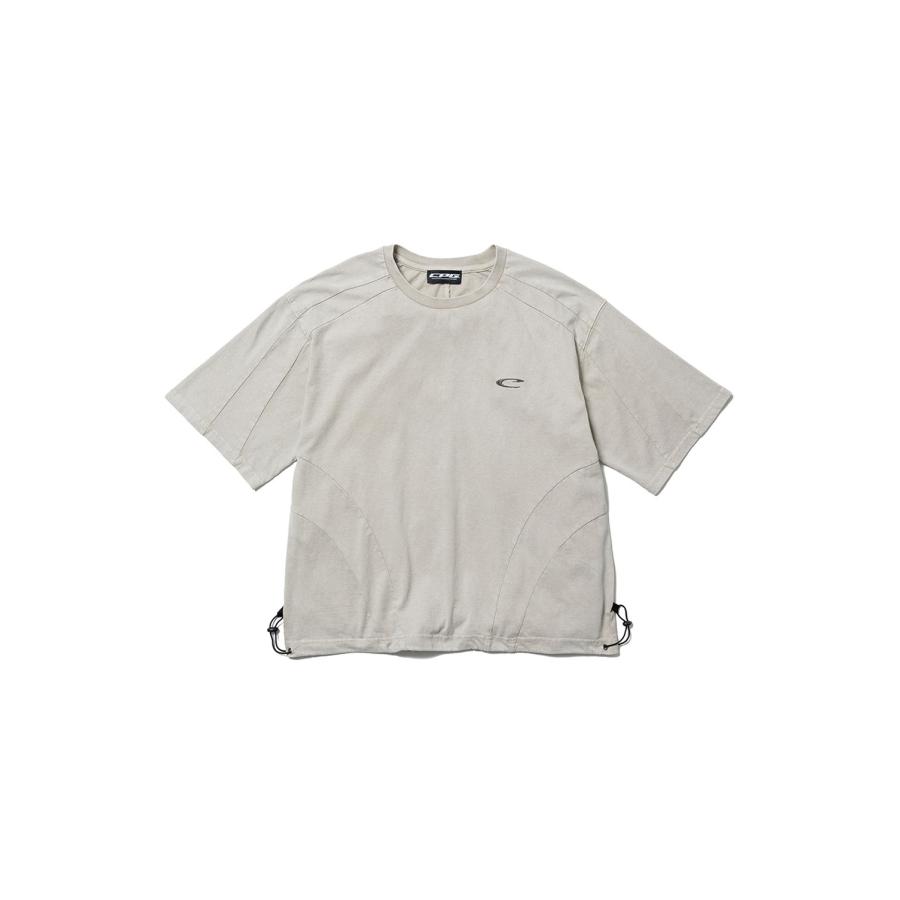 CPG SWITCHING DYE TEE - GRAY (26SS-CPG-12 / FS2022) F-LAGSTUF-F(フラグスタフ) | 