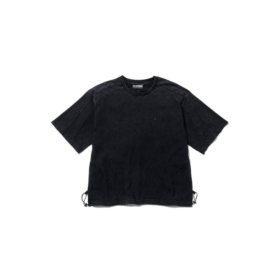 CPG SWITCHING DYE TEE - BLACK (26SS-CPG-12 / FS2022) F-LAGSTUF-F(フラグスタフ) | 