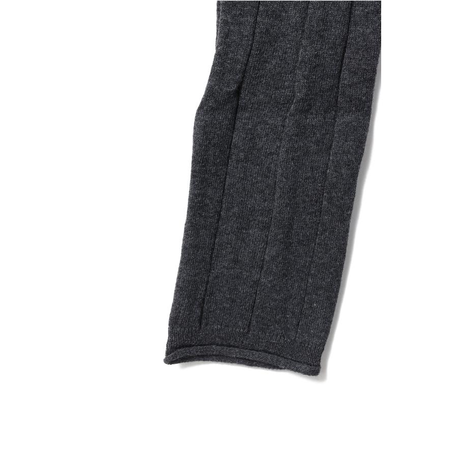 Cotton Layered Cardigan - CHARCOAL GRAY (62610502) anuke(アンヌーク) |  | 03