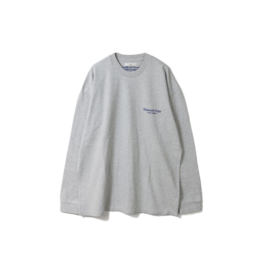 Logo Long T-Shirts - GRAY (62610623) anuke(アンヌーク) | 