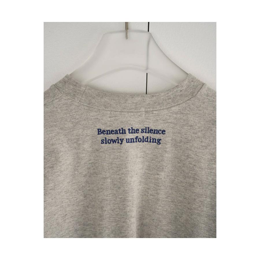 Logo Long T-Shirts - GRAY (62610623) anuke(アンヌーク) |  | 04