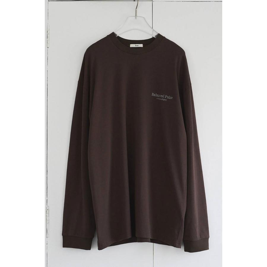 Logo Long T-Shirts - BROWN (62610623) anuke(アンヌーク) |  | 02