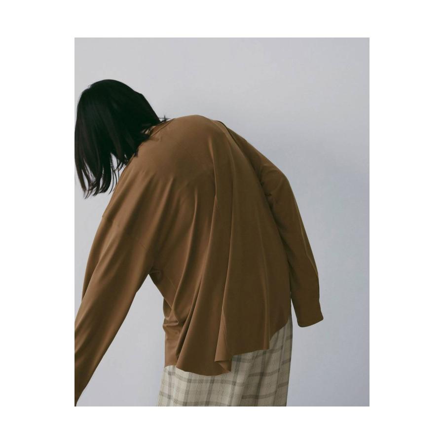 【SALE】Over Long T-Shirts - CAMEL (62610620) anuke(アンヌーク) |  | 05