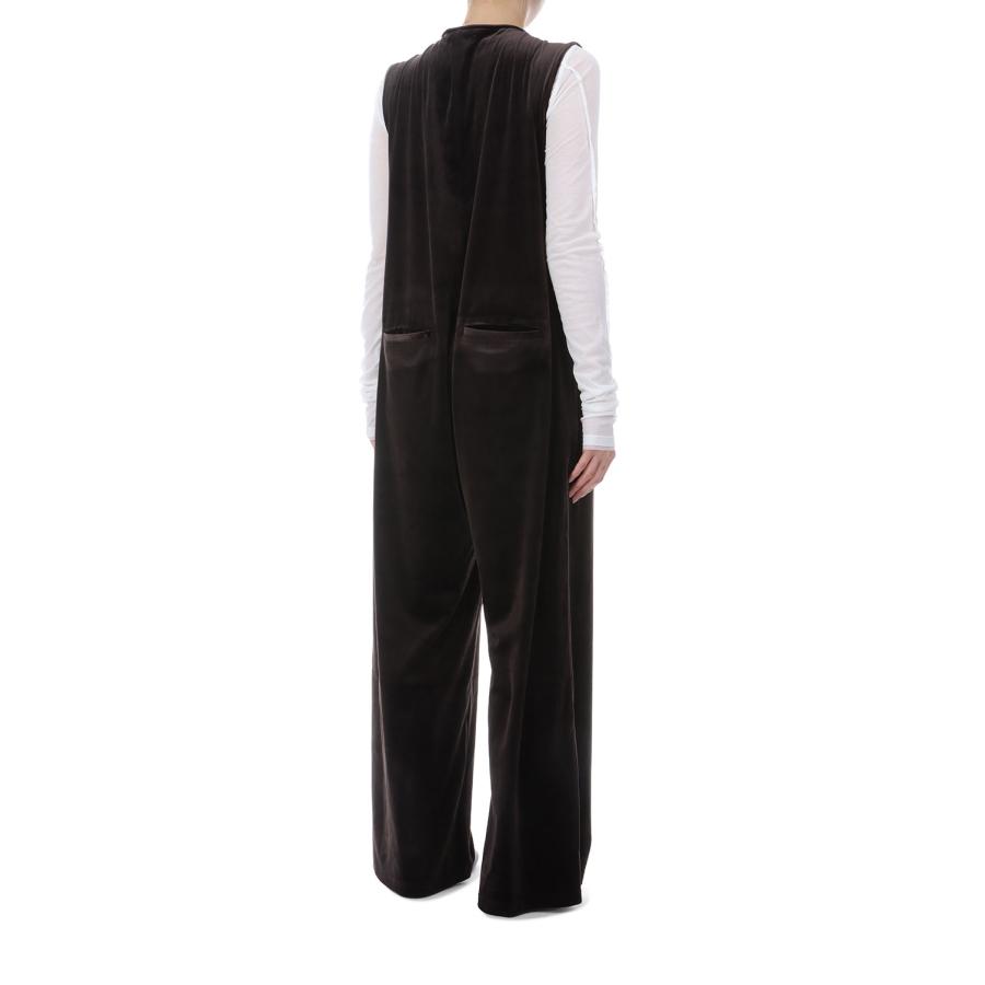 【SALE】Velour Vneck Combinaison - BROWN (62610313) anuke(アンヌーク) |  | 03