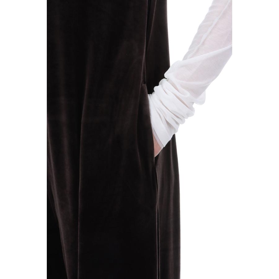【SALE】Velour Vneck Combinaison - BROWN (62610313) anuke(アンヌーク) |  | 04