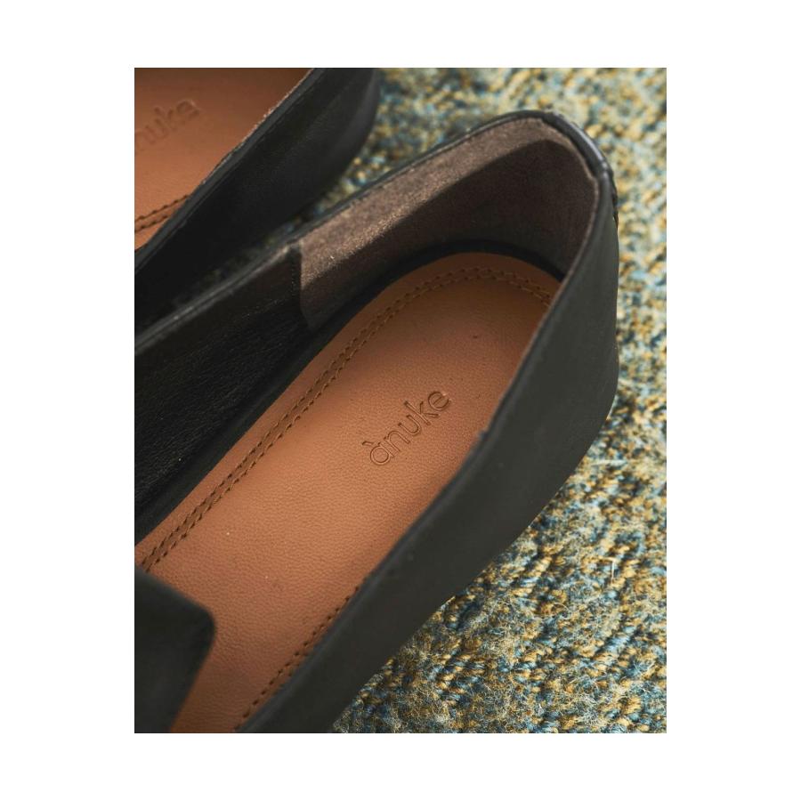 Ecoleather Flat Loafers - BLACK (62611013) anuke(アンヌーク) |  | 09
