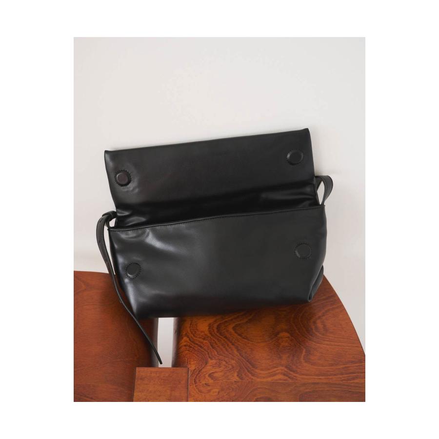 Ecoleather Wrap Bag - BLACK (62611009) anuke(アンヌーク) |  | 06