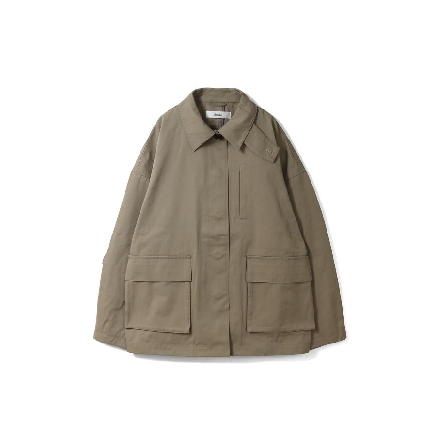 Over Half Coat - BEIGE (62610001) anuke(アンヌーク) | 