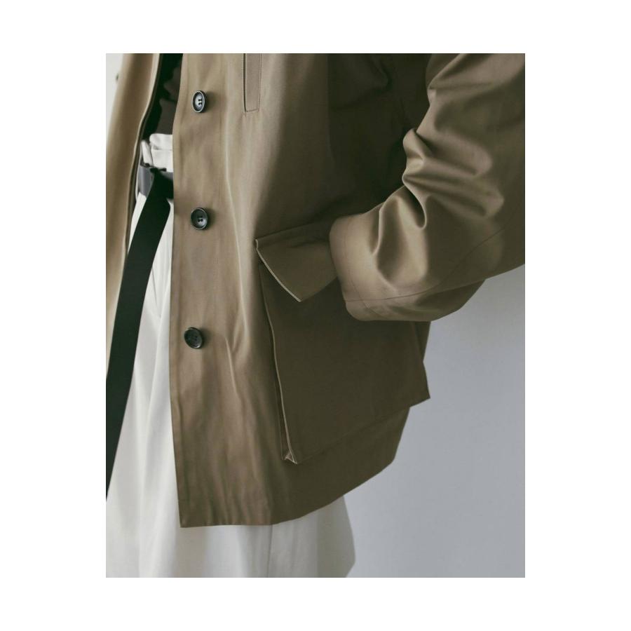 Over Half Coat - BEIGE (62610001) anuke(アンヌーク) |  | 03