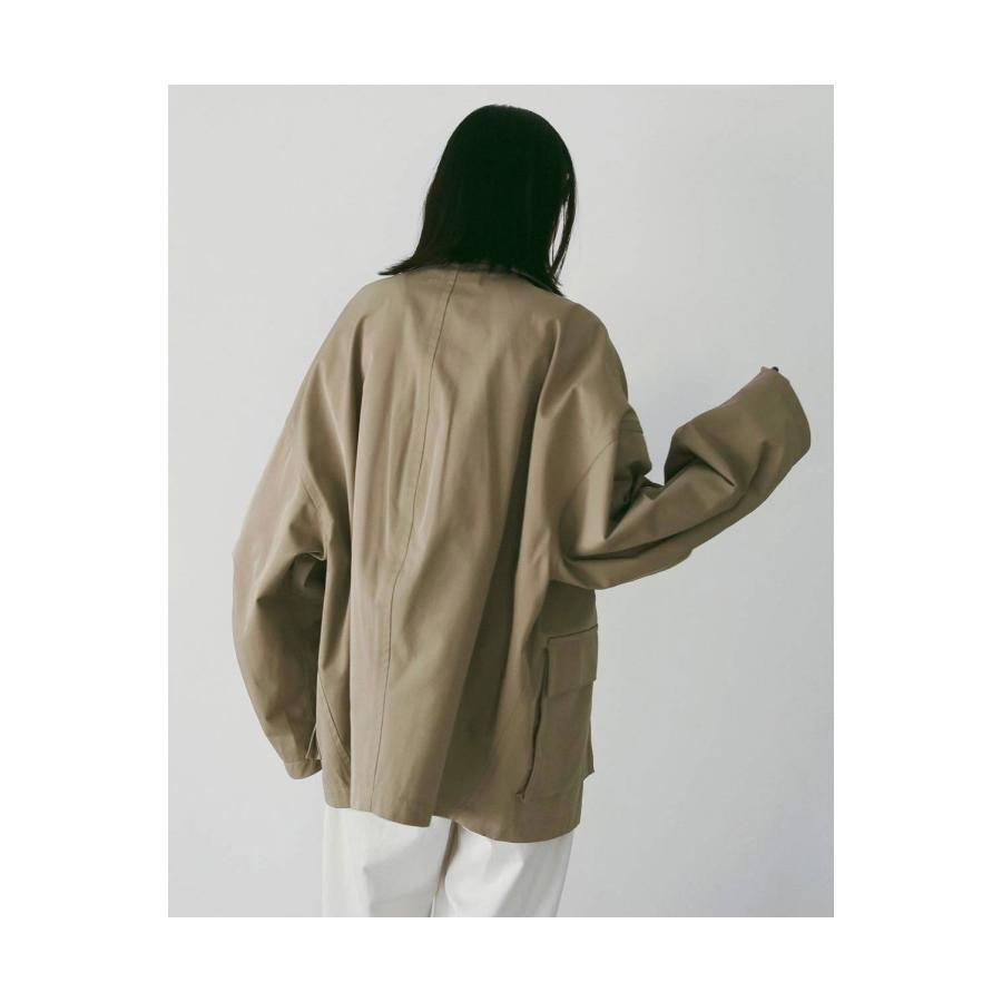 Over Half Coat - BEIGE (62610001) anuke(アンヌーク) |  | 04