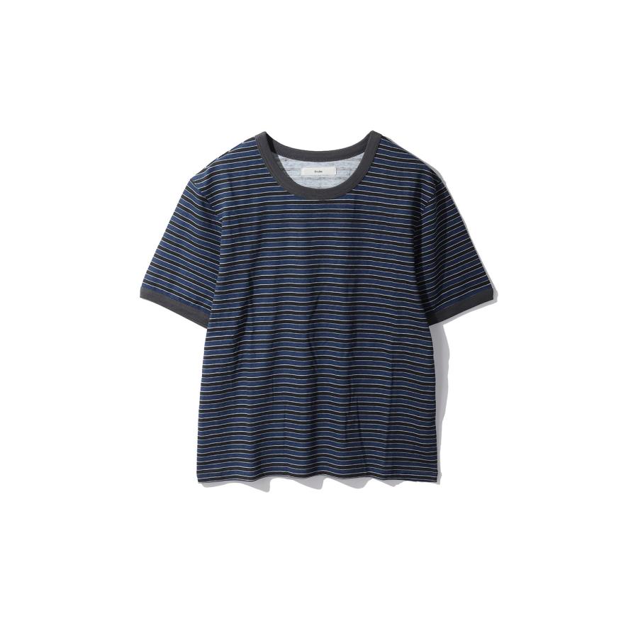 Multi Border T-Shirts - BLUE (62610601) anuke(アンヌーク) | 