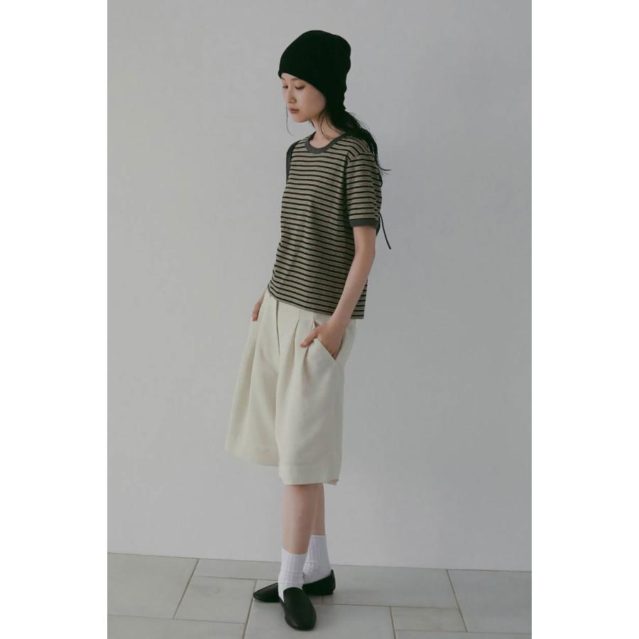 Multi Border T-Shirts - BEIGE (62610601) anuke(アンヌーク) |  | 02