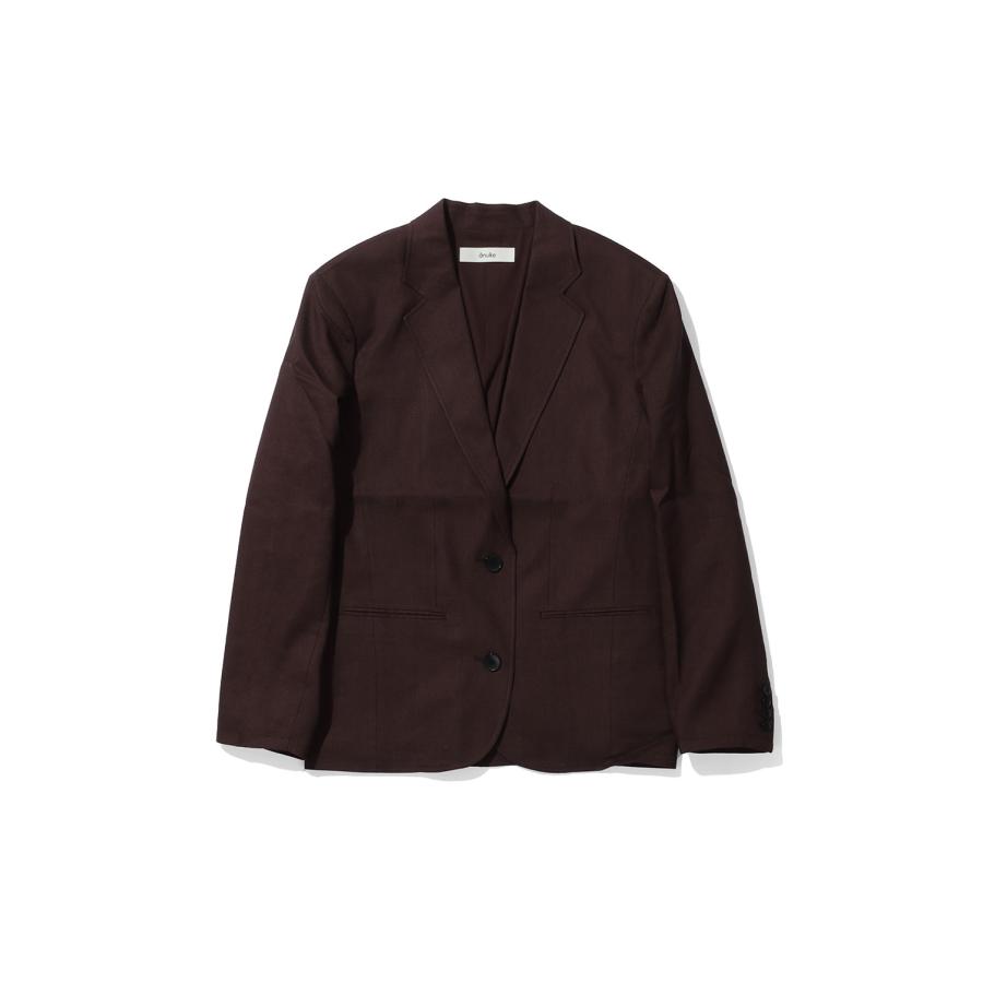 Over Linen Jacket - BROWN (62610104) anuke(アンヌーク) | 