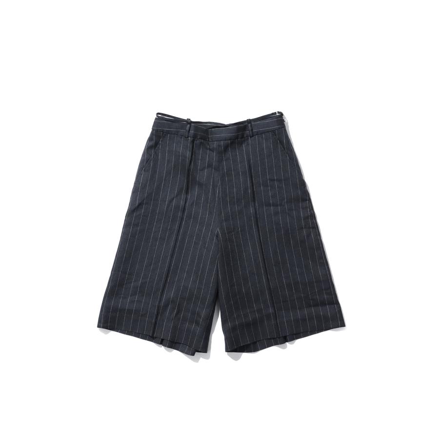Linen Half Pants - NAVY (62610705) anuke(アンヌーク) | 