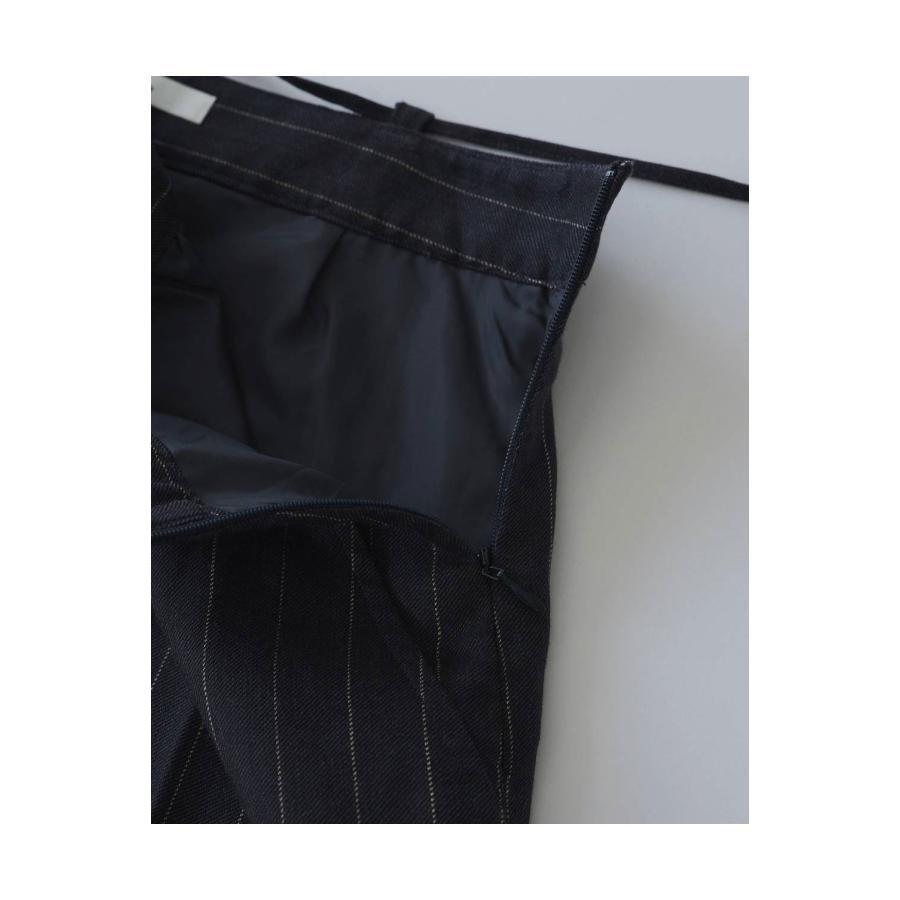 Linen Half Pants - NAVY (62610705) anuke(アンヌーク) |  | 04