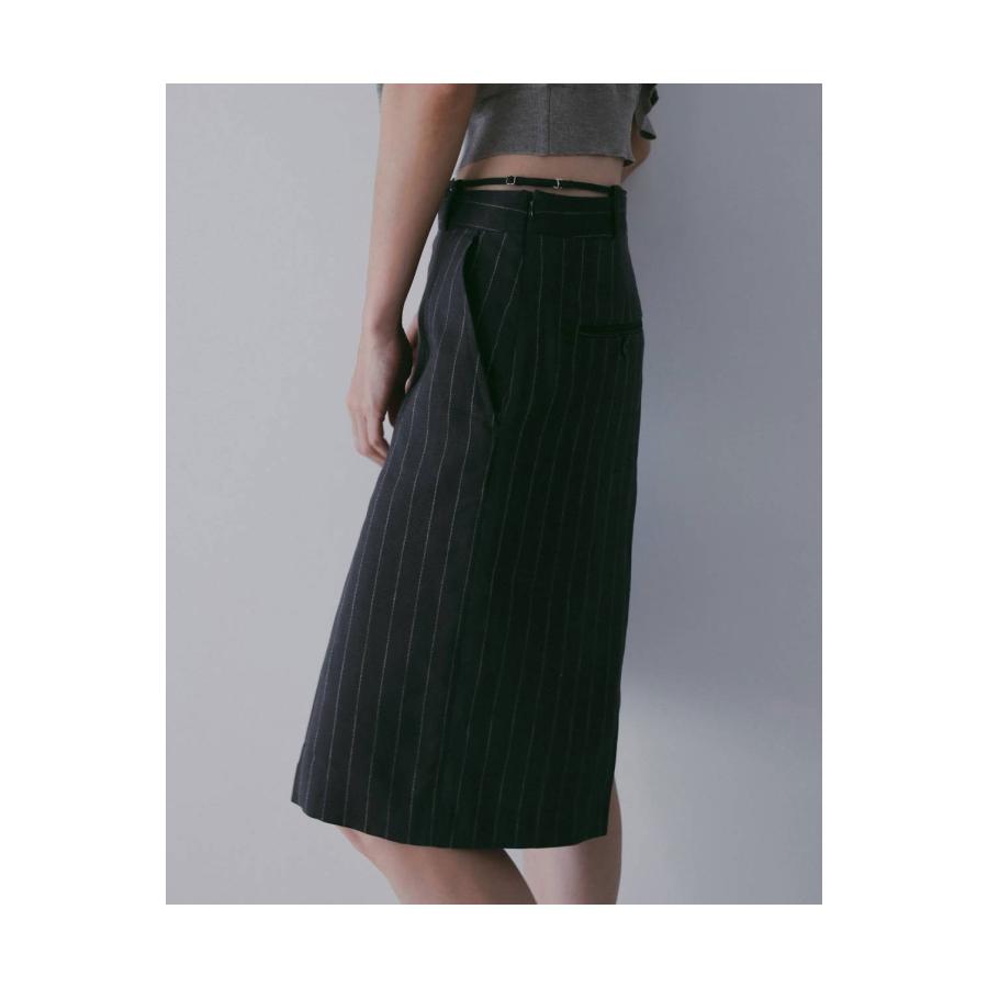 Linen Half Pants - NAVY (62610705) anuke(アンヌーク) |  | 07