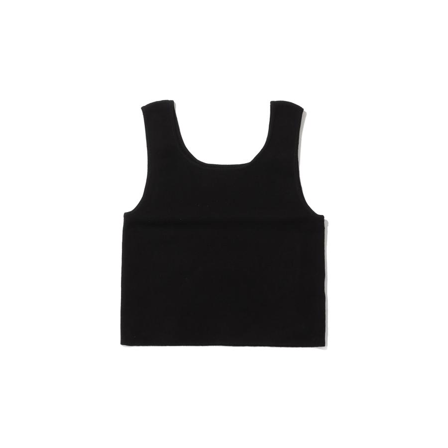 Short Knit Tanktop - BLACK (62610524) anuke(アンヌーク) | 