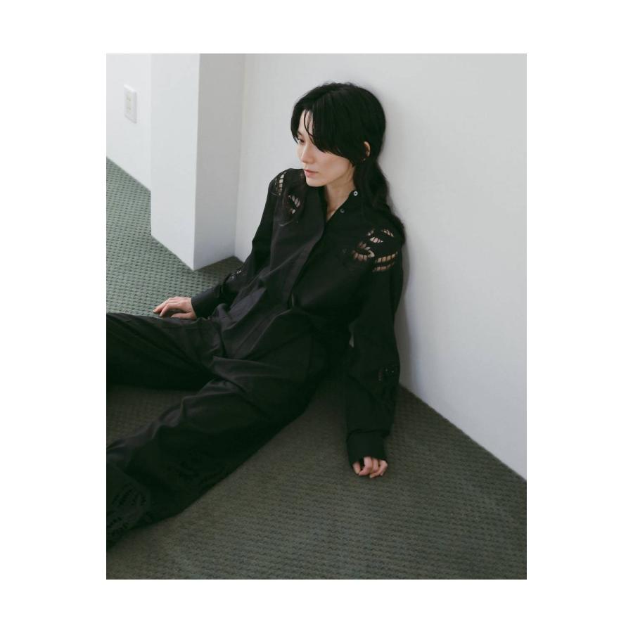 Cutwork Lace Combinaison - BLACK (62610311) anuke(アンヌーク) |  | 02