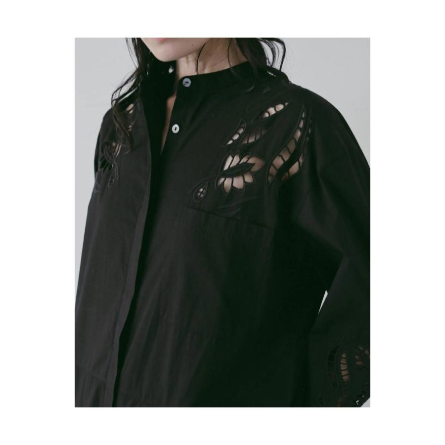 Cutwork Lace Combinaison - BLACK (62610311) anuke(アンヌーク) |  | 04