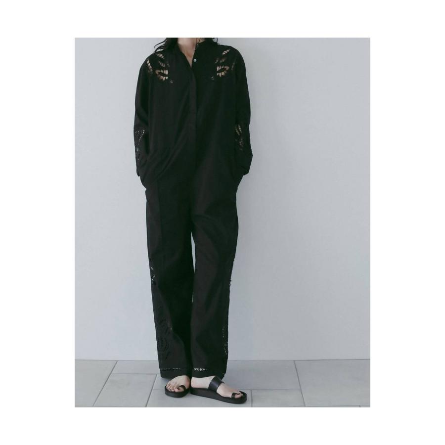 Cutwork Lace Combinaison - BLACK (62610311) anuke(アンヌーク) |  | 06