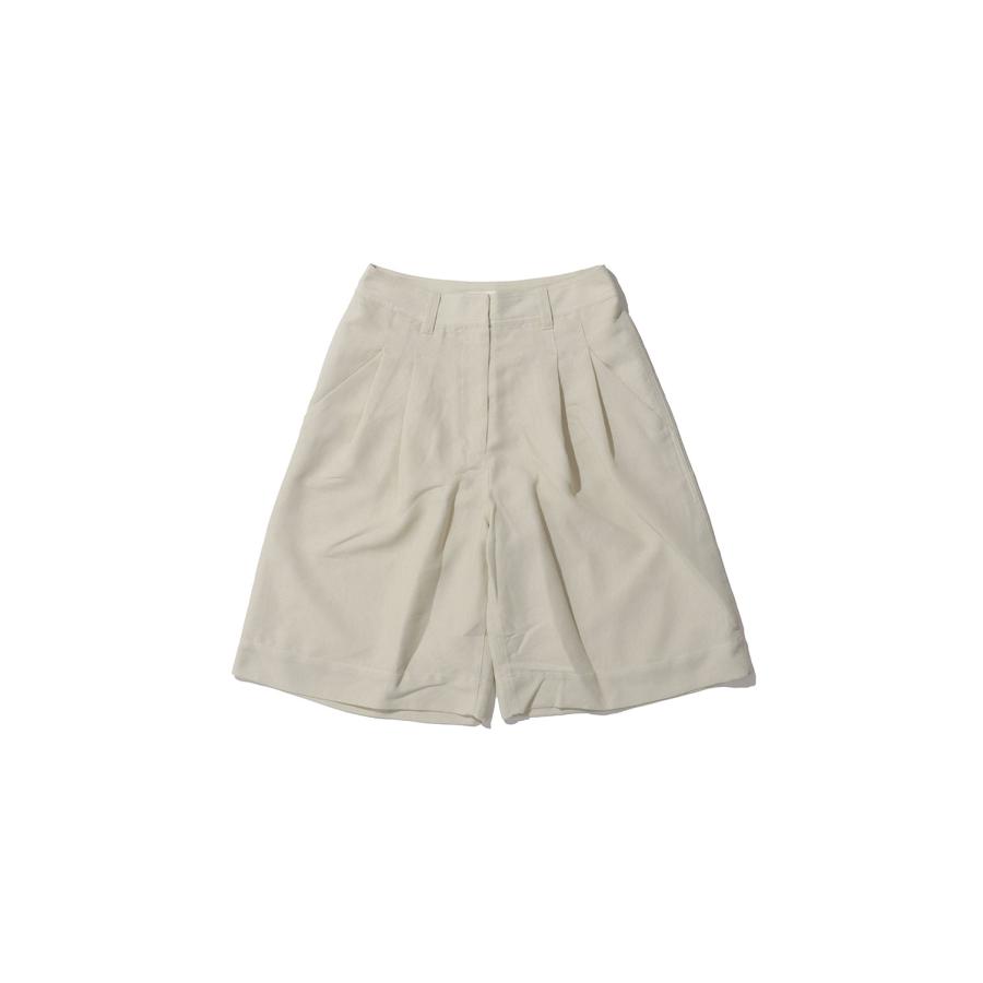 Tuck Half Pants - IVORY (62610716) anuke(アンヌーク) | 
