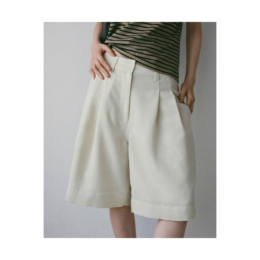 Tuck Half Pants - IVORY (62610716) anuke(アンヌーク) |  | 03