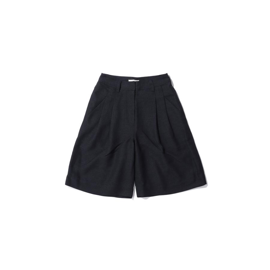 Tuck Half Pants - NAVY (62610716) anuke(アンヌーク) | 