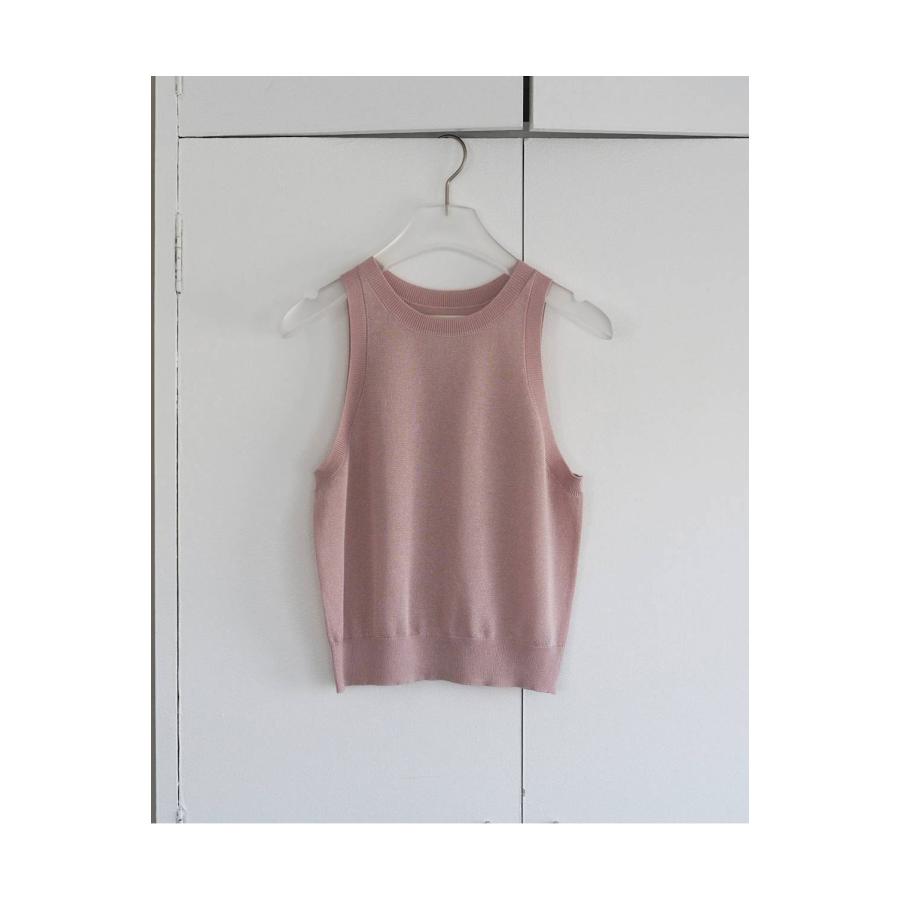 Highgauge Sheer Tanktop - PINK (62610509) anuke(アンヌーク) |  | 01