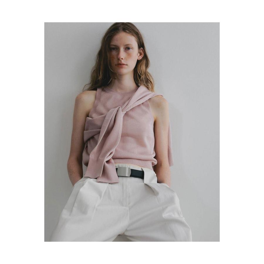 Highgauge Sheer Tanktop - PINK (62610509) anuke(アンヌーク) |  | 02