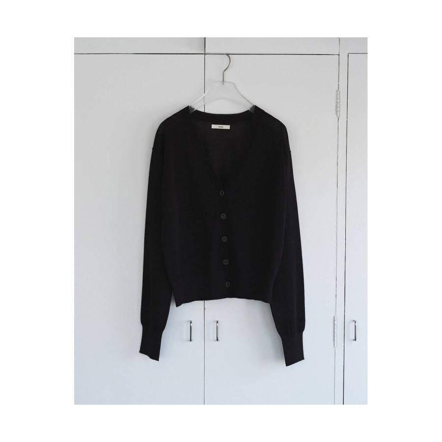 Highgauge Sheer Cardigan - BROWN (62610522) anuke(アンヌーク) |  | 01