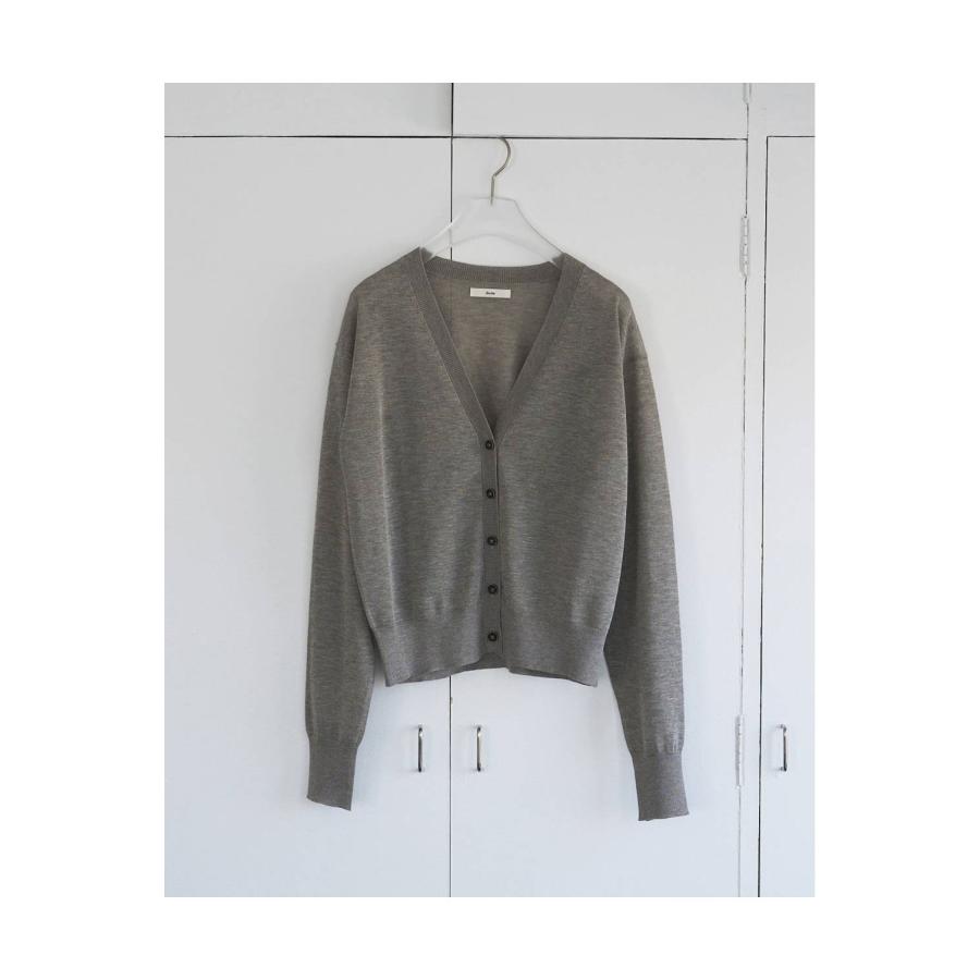 Highgauge Sheer Cardigan - GRAY BEIGE (62610522) anuke(アンヌーク) |  | 01
