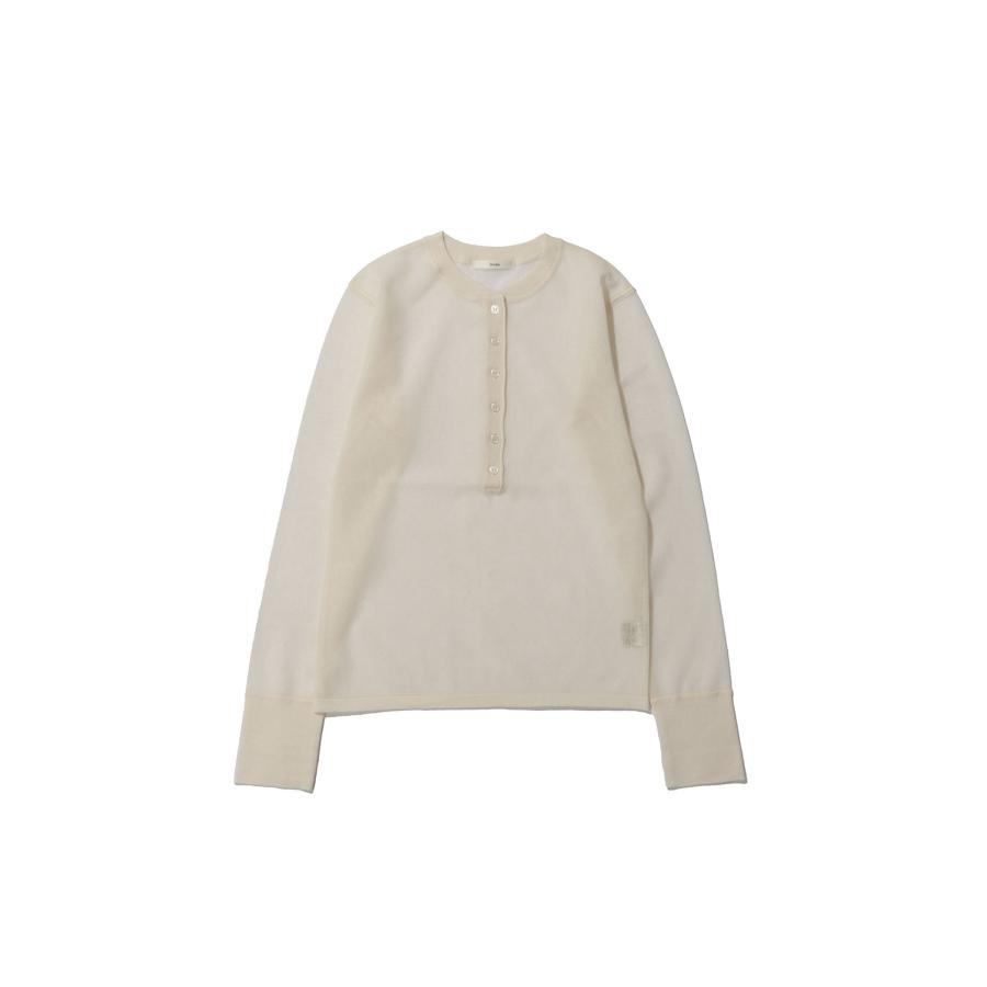Sheer Henley Knit - IVORY (62610514) anuke(アンヌーク) | 