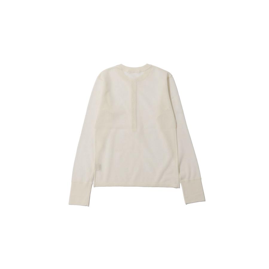Sheer Henley Knit - IVORY (62610514) anuke(アンヌーク) |  | 01