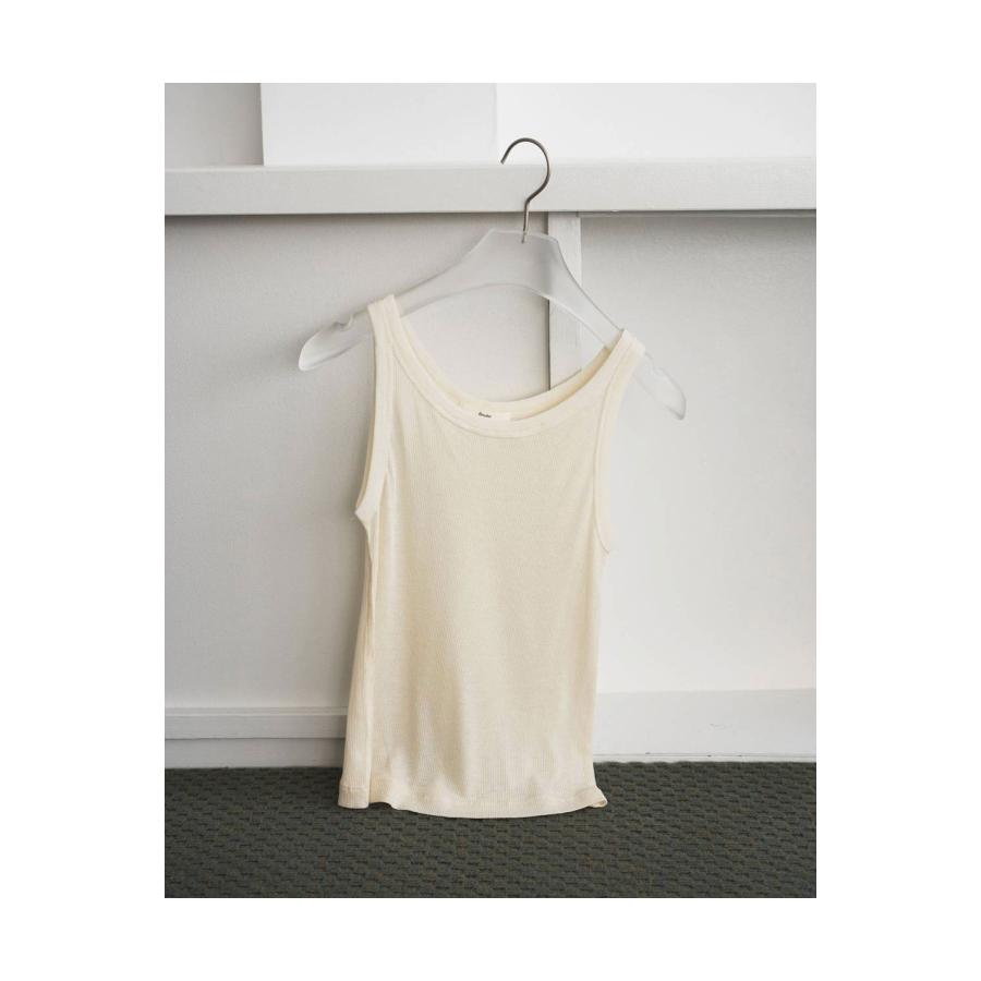 Wool Rib Tanktop - IVORY (62610614) anuke(アンヌーク) |  | 01