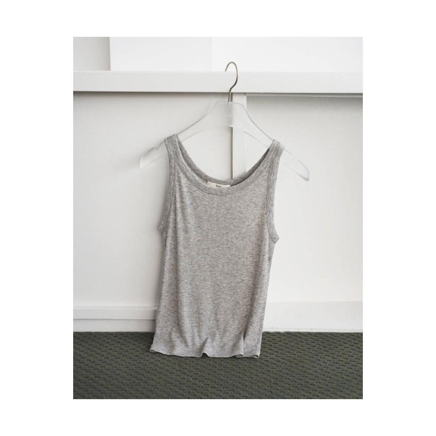 Wool Rib Tanktop - GRAY (62610614) anuke(アンヌーク) |  | 01